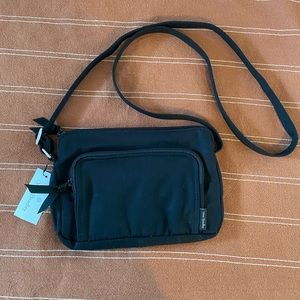 Vera Bradley Women's Cotton Little Hipster Crossbody Purse with RFID Protection